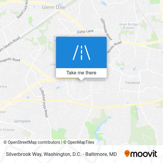 Mapa de Silverbrook Way