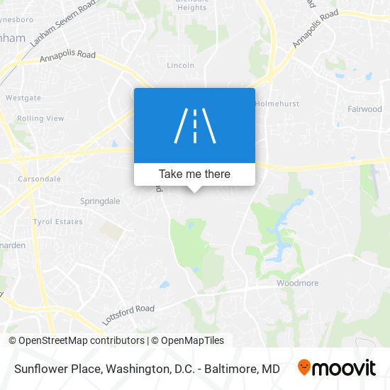 Sunflower Place map