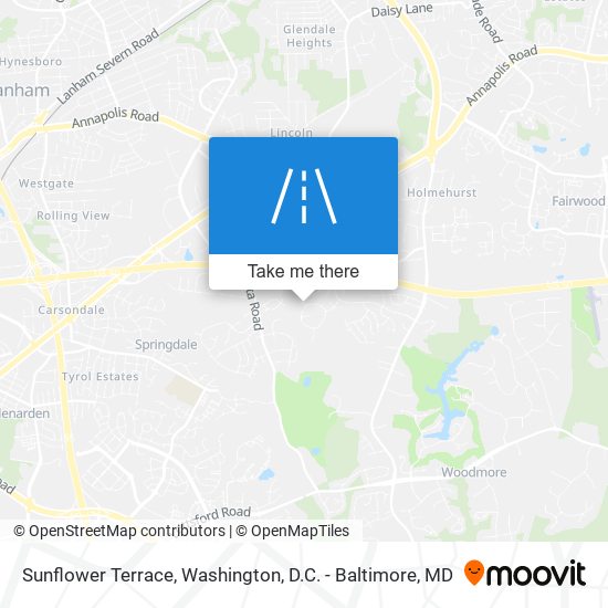 Mapa de Sunflower Terrace