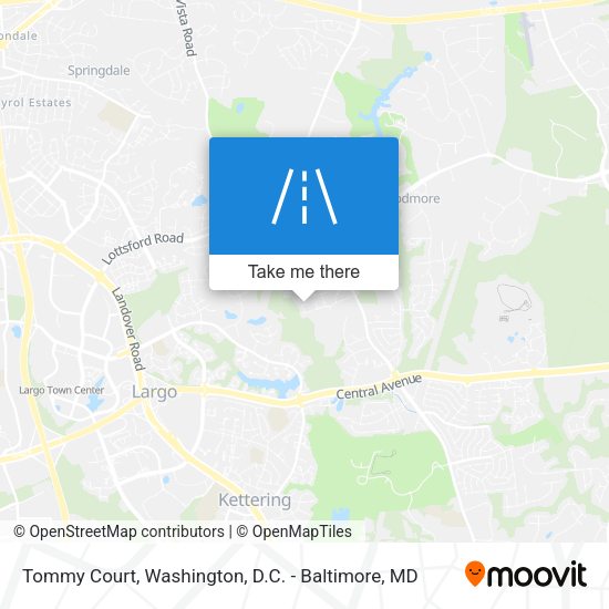 Mapa de Tommy Court