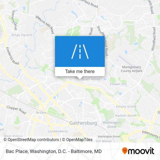 Bac Place map