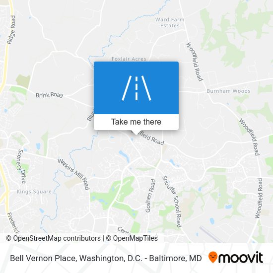 Mapa de Bell Vernon Place