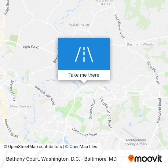 Bethany Court map