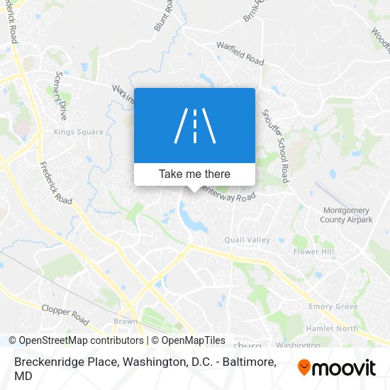 Breckenridge Place map