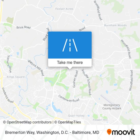 Mapa de Bremerton Way