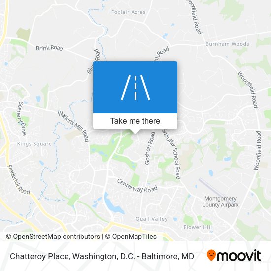Chatteroy Place map