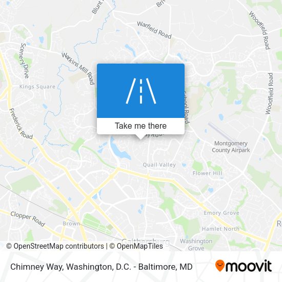 Mapa de Chimney Way