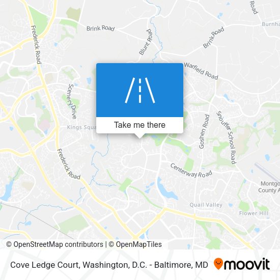Cove Ledge Court map