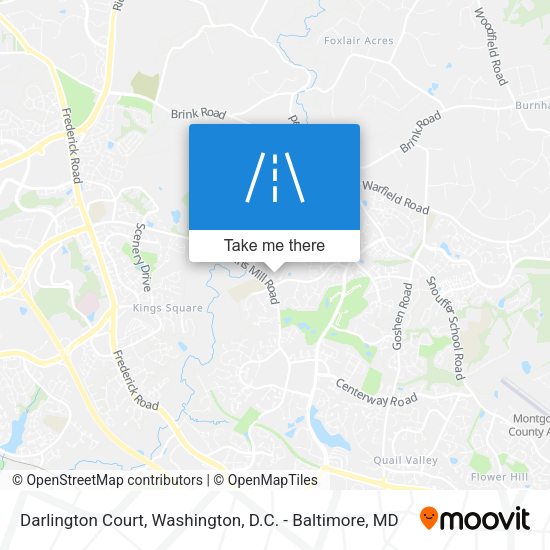 Darlington Court map