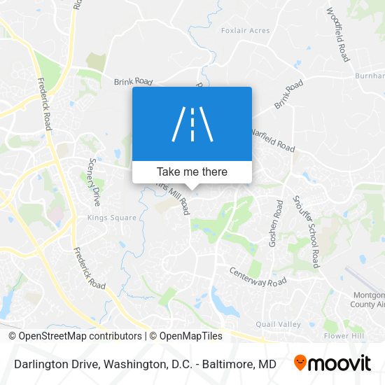 Mapa de Darlington Drive