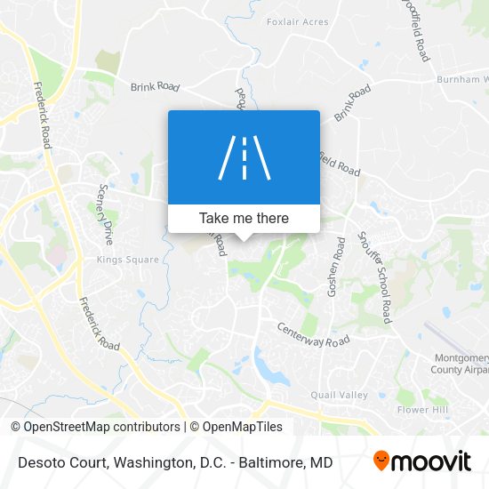 Desoto Court map