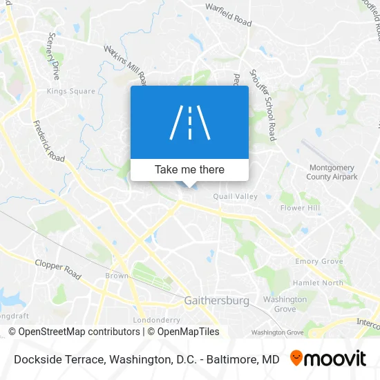 Dockside Terrace map