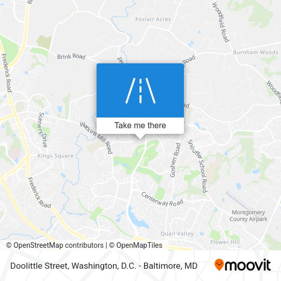 Doolittle Street map