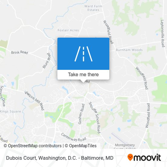 Dubois Court map