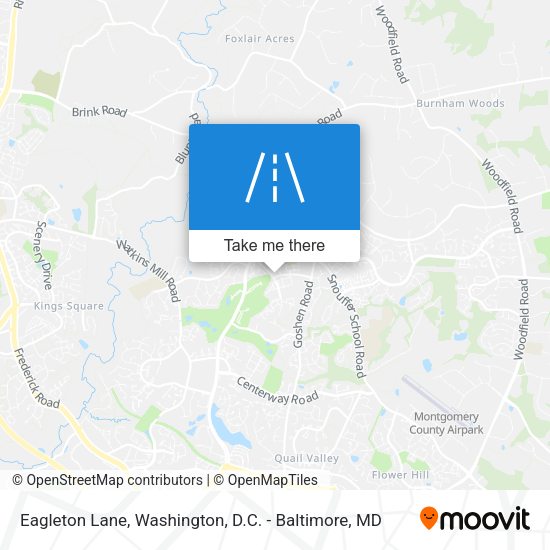 Eagleton Lane map
