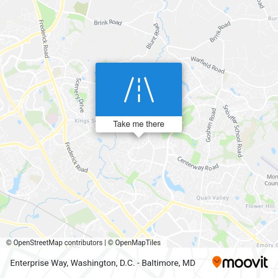 Mapa de Enterprise Way