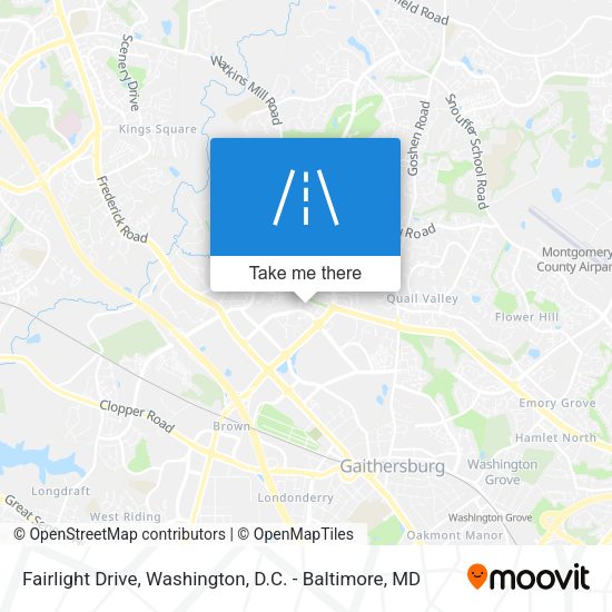 Fairlight Drive map