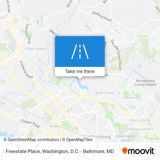 Mapa de Freestate Place