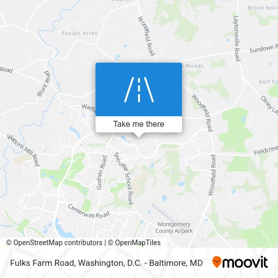 Mapa de Fulks Farm Road