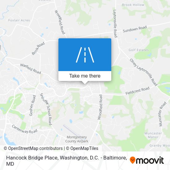 Hancock Bridge Place map