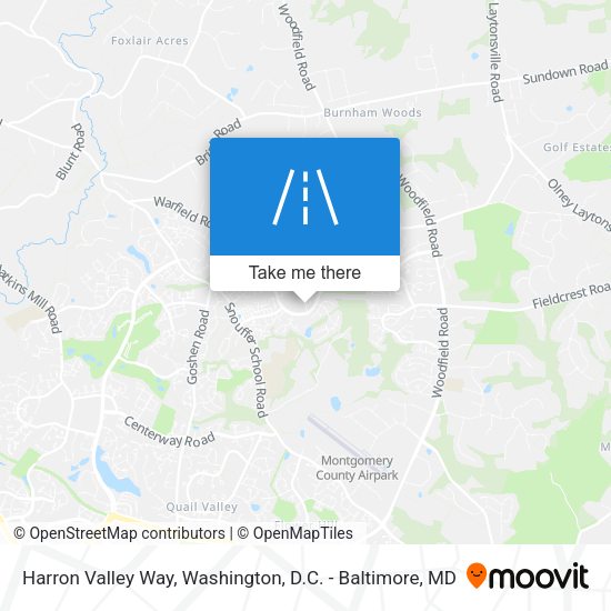 Harron Valley Way map