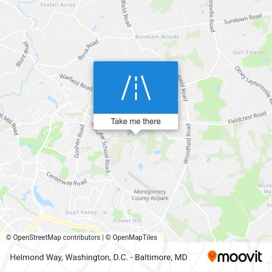 Helmond Way map