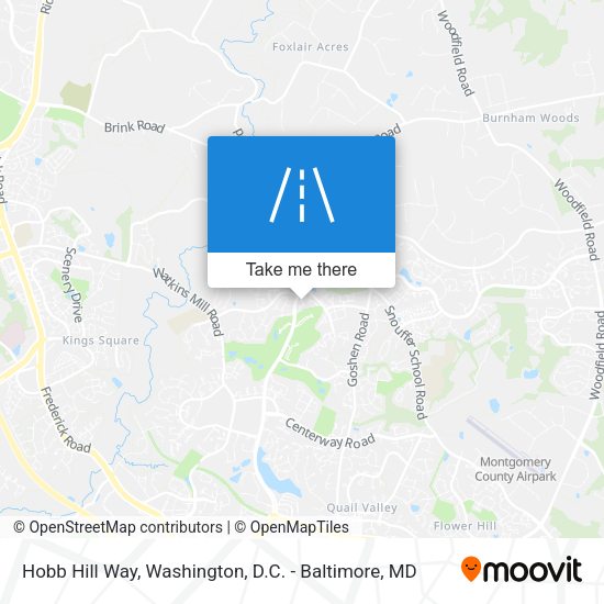 Mapa de Hobb Hill Way