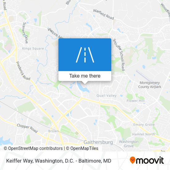 Keiffer Way map