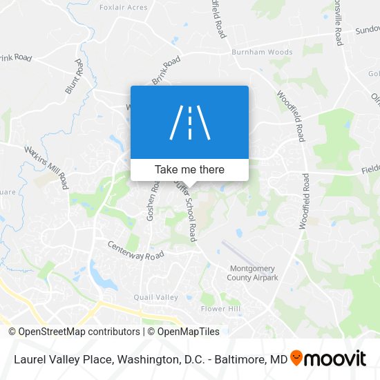 Laurel Valley Place map