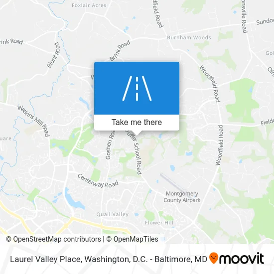 Laurel Valley Place map
