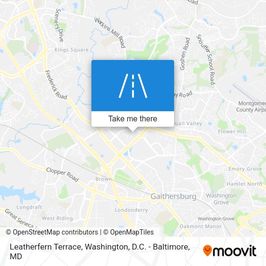 Mapa de Leatherfern Terrace