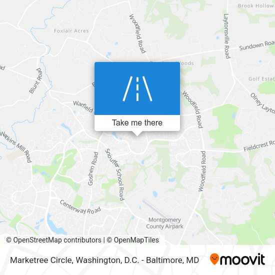 Mapa de Marketree Circle