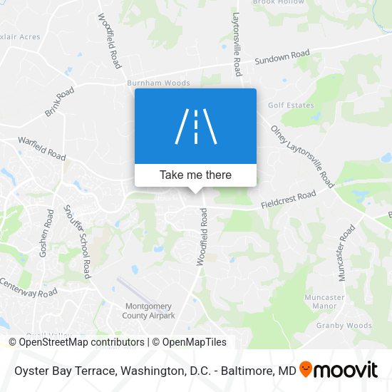 Oyster Bay Terrace map