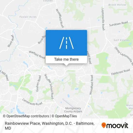 Rainbowview Place map