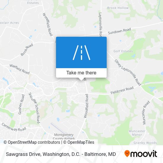 Sawgrass Drive map