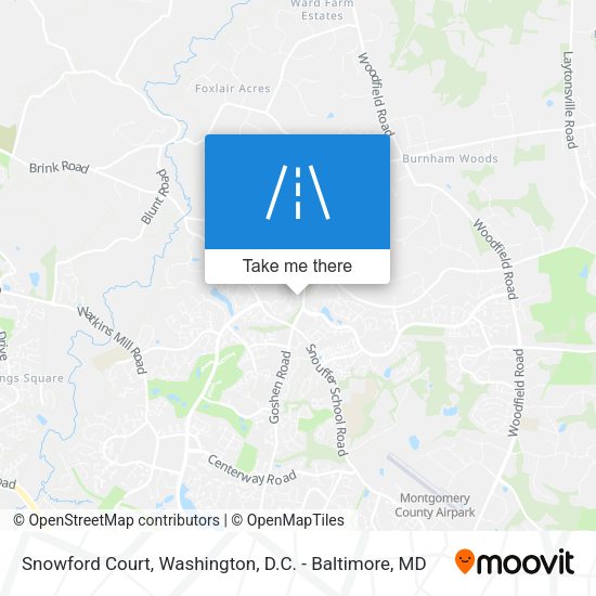 Snowford Court map