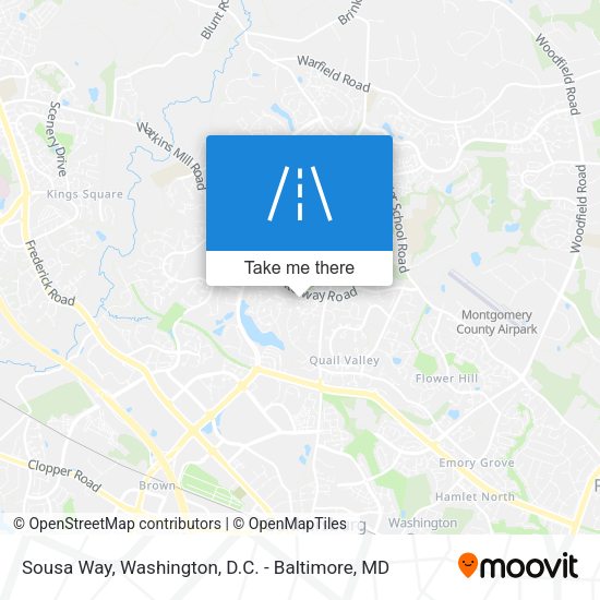 Sousa Way map