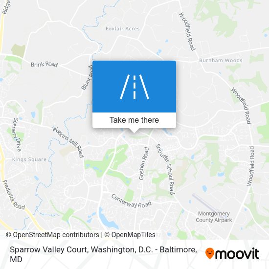 Mapa de Sparrow Valley Court