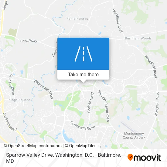 Sparrow Valley Drive map