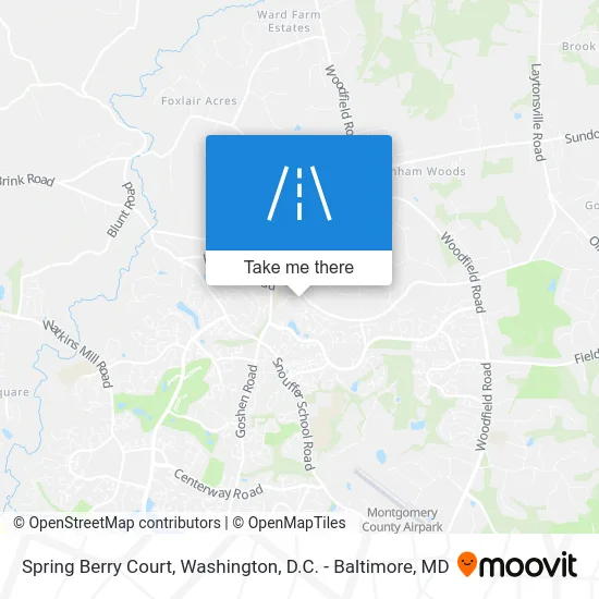 Spring Berry Court map