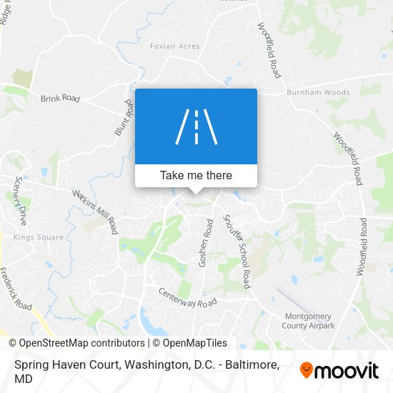 Mapa de Spring Haven Court