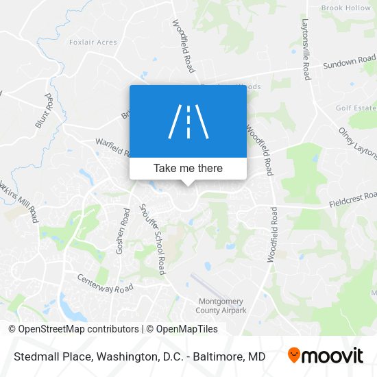 Mapa de Stedmall Place