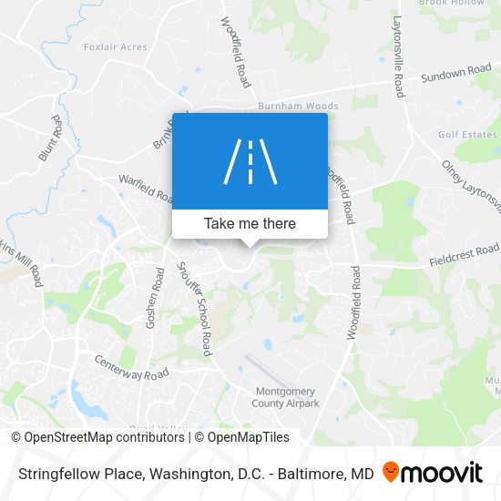 Stringfellow Place map