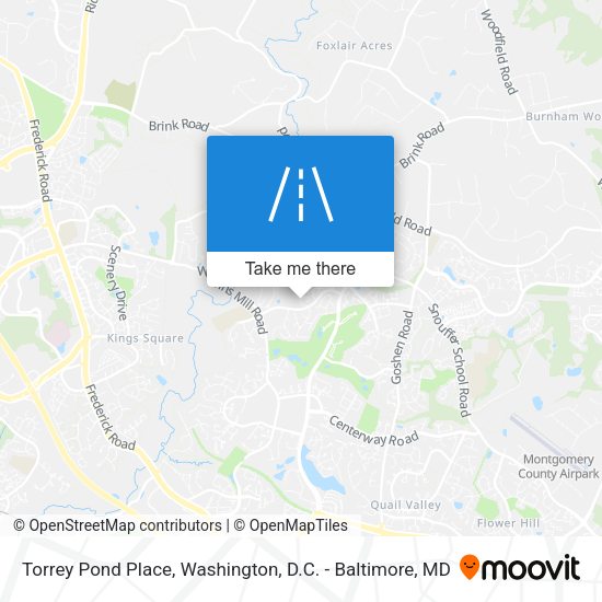 Torrey Pond Place map