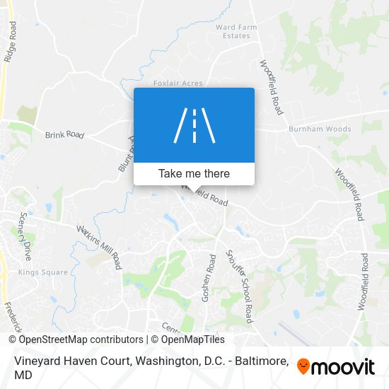Mapa de Vineyard Haven Court