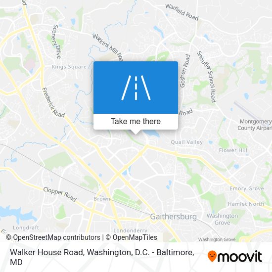 Mapa de Walker House Road