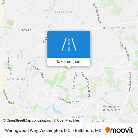 Mapa de Waringwood Way