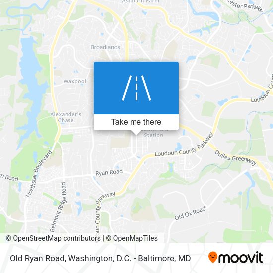 Old Ryan Road map