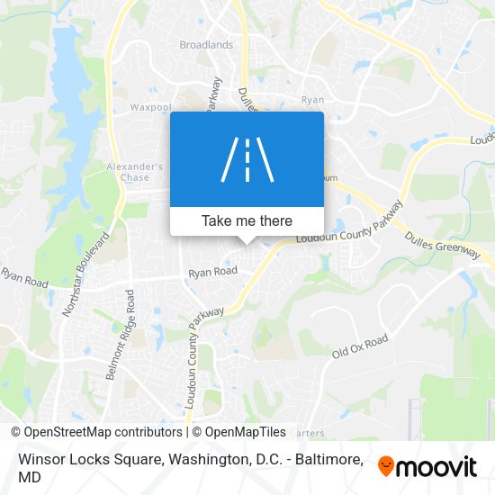 Mapa de Winsor Locks Square