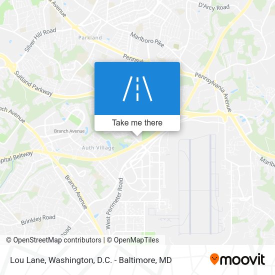 Lou Lane map